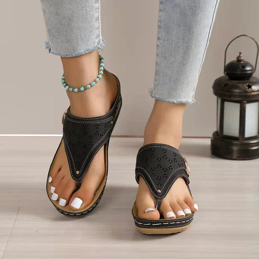 Flip Flops Ladies Lightweight Diabetic Walking Sandals