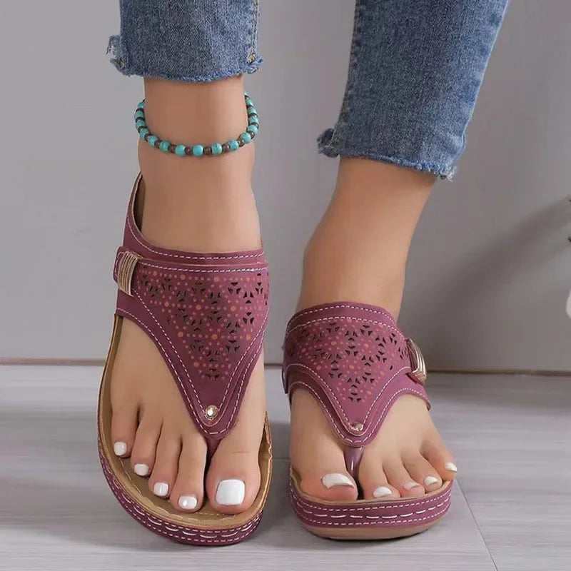 Flip Flops Ladies Lightweight Diabetic Walking Sandals