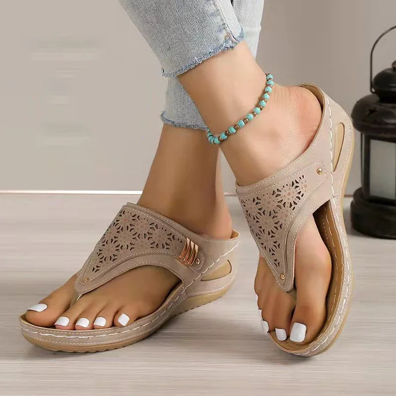 Flip Flops Ladies Lightweight Diabetic Walking Sandals