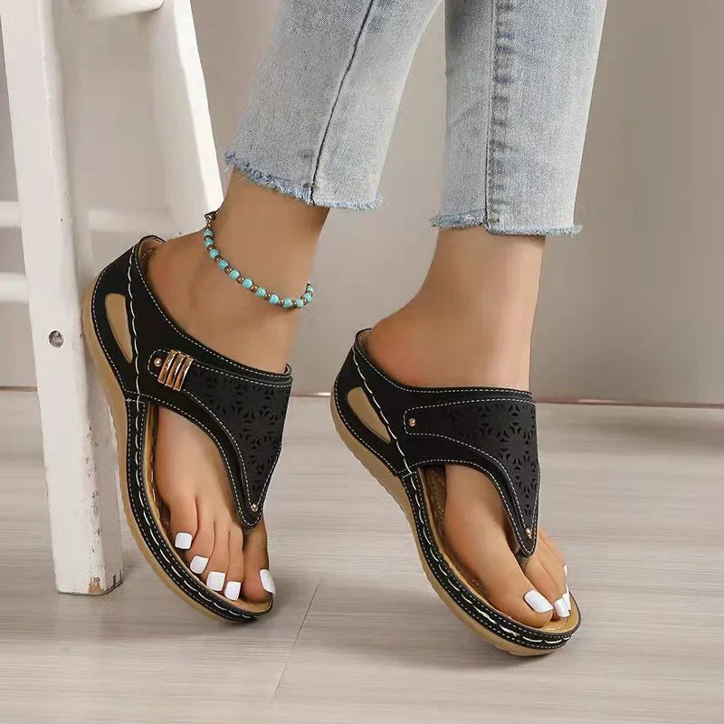 Flip Flops Ladies Lightweight Diabetic Walking Sandals
