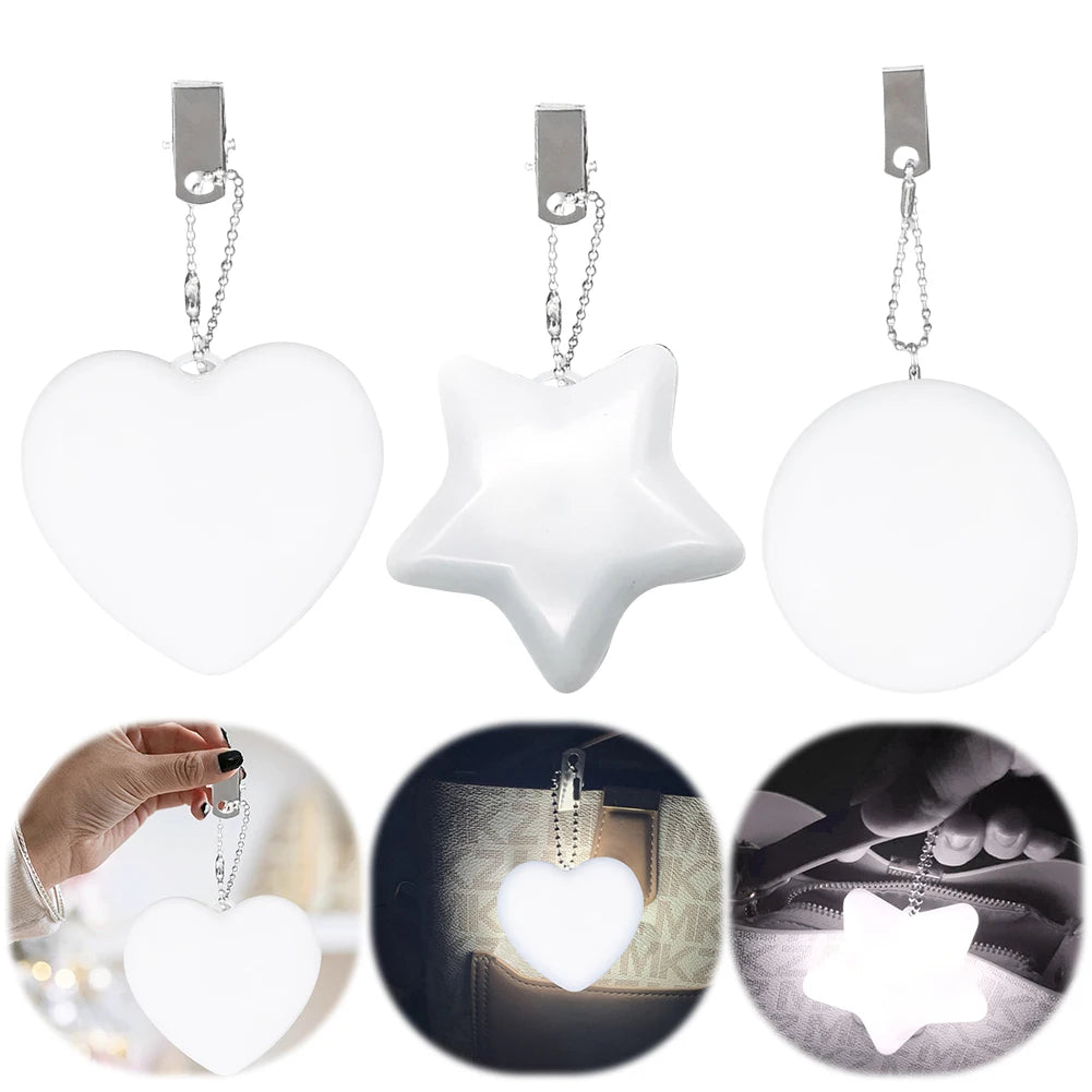 1-3pcs LED Handbag Light Bag