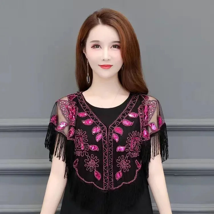 Sequined Shawl