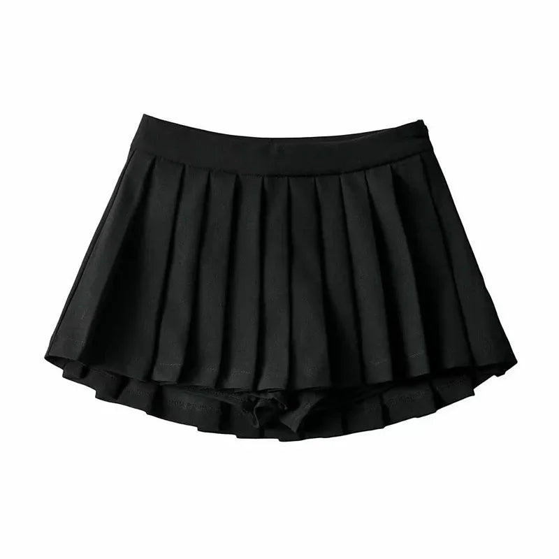 Mooyufon Women Pleated Skirts High Waist